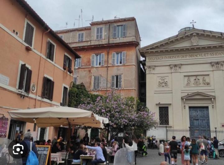 Central Apartment In Trastevere Rom Exterior foto
